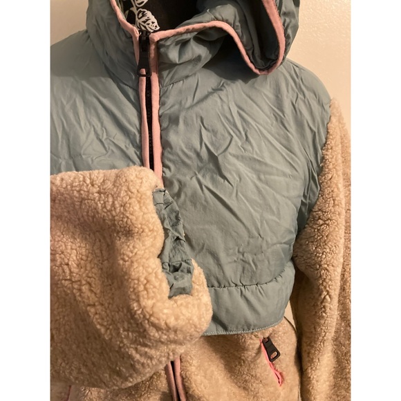 ZARA GIRL COMBINATION FLEECE SPORTY JACKET - Picture 6 of 10